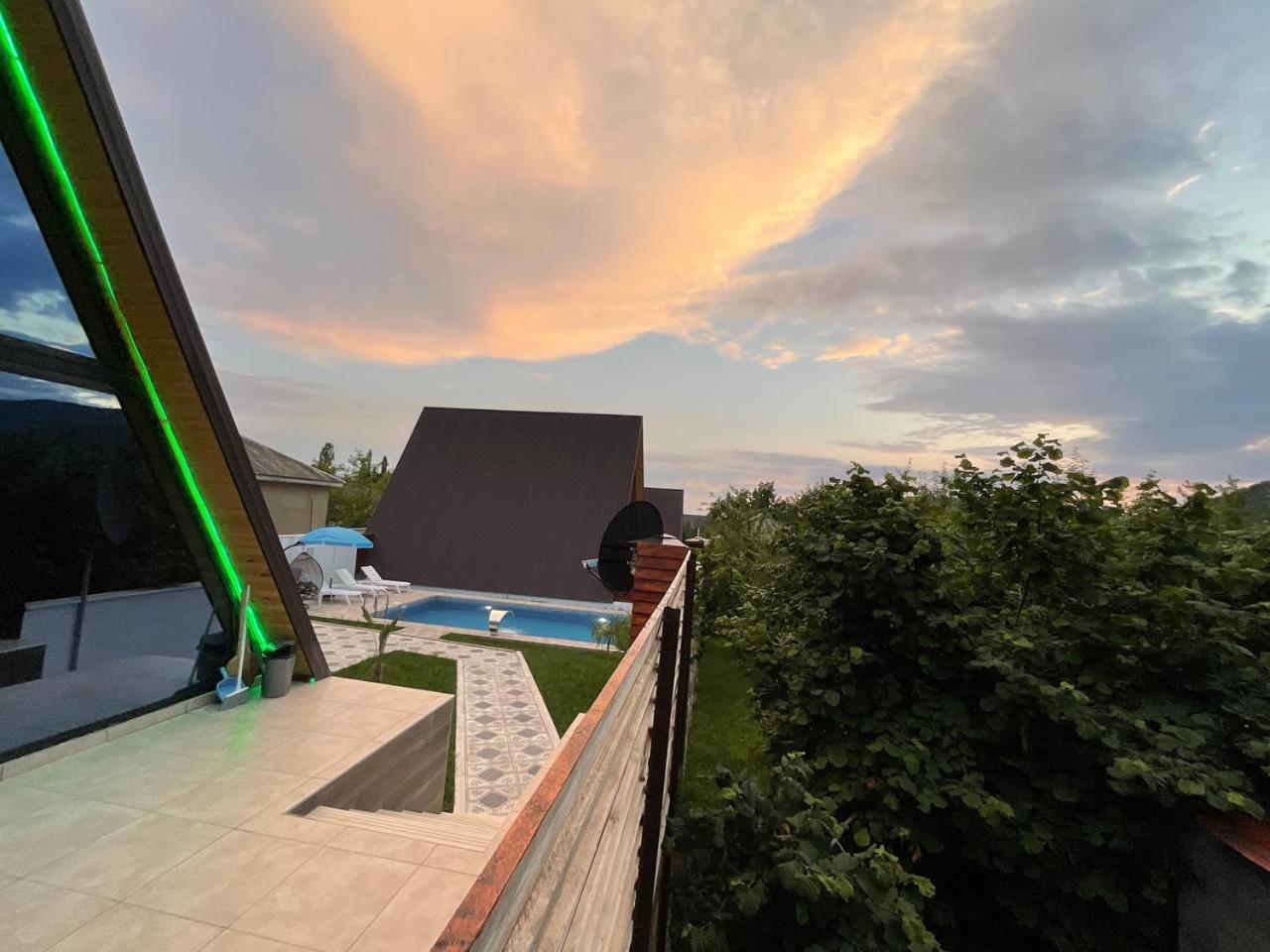 3Gozel Aframe Villa Gabala Exterior foto
