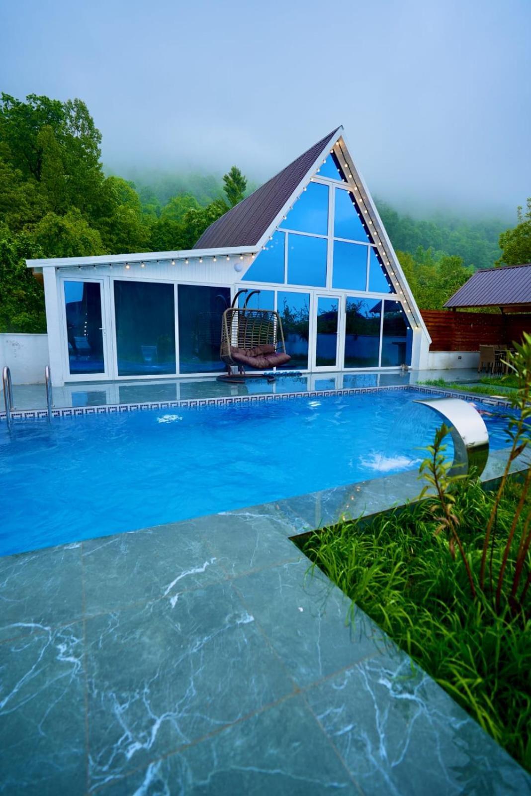 3Gozel Aframe Villa Gabala Exterior foto