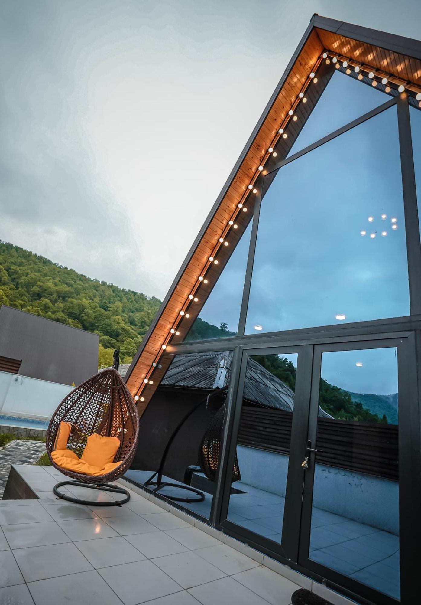 3Gozel Aframe Villa Gabala Exterior foto